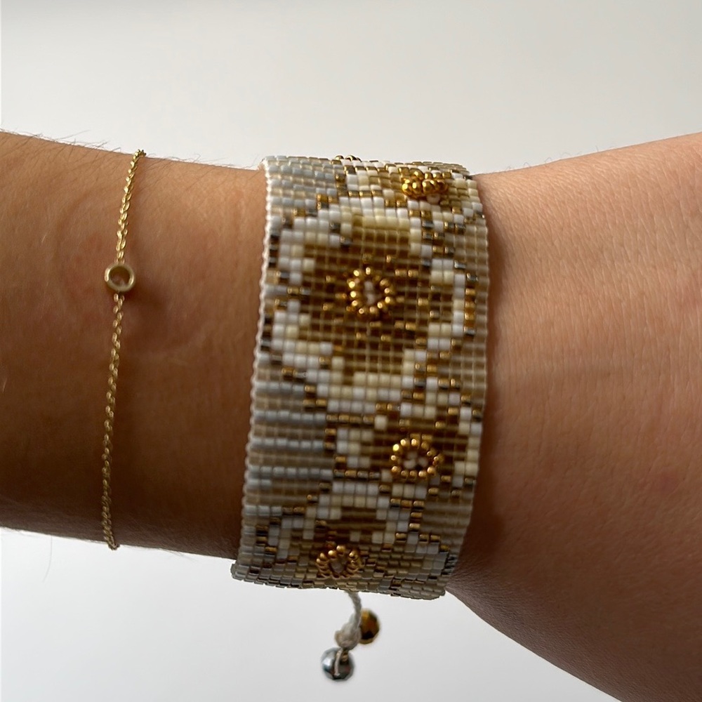 Mishky Beaded Floral Bracelet